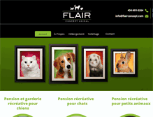 Tablet Screenshot of flairconcept.com
